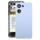 For OPPO Reno13 Original Battery Back Cover with Camera Lens Cover(Baby Blue) - 1