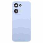 For OPPO Reno13 Original Battery Back Cover with Camera Lens Cover(Baby Blue) - 2