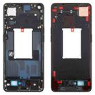 For OPPO Reno7 Pro 5G Front Housing LCD Frame Bezel Plate (Black) - 1