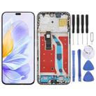 For Honor X60i Original LCD Screen Digitizer Full Assembly with Frame (Black) - 1