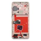 For Huawei P40 TFT LCD Screen Digitizer Full Assembly with Frame, Not Supporting Fingerprint Identification (Pink) - 3