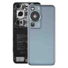 For Huawei P60 Battery Back Cover with Camera Lens Cover(Green) - 1