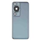 For Huawei P60 Battery Back Cover with Camera Lens Cover(Green) - 2