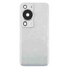 For Huawei P60 Pro Battery Back Cover with Camera Lens Cover(White) - 2