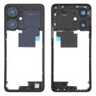 For Xiaomi Redmi 13C 5G Original Middle Frame Bezel Plate (Black) - 1