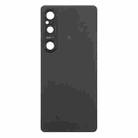 For Sony Xperia 1 VI Original Battery Back Cover with Camera Lens Cover(Black) - 2