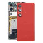 For Sony Xperia 1 VI Original Battery Back Cover with Camera Lens Cover - 1