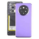 For Realme 14 Pro+ Original Battery Back Cover with Camera Lens Cover(Purple) - 1