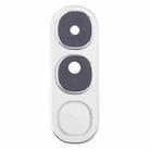 For vivo V40 Lite 5G IDN Version Rear Camera Lens Cover (Silver) - 1