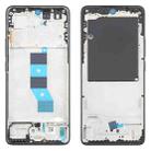 For Xiaomi Redmi Note 14 4G Original Middle Frame Bezel Plate (Black) - 1