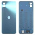 For Motorola Moto E32 India Original Battery Back Cover(Blue) - 1