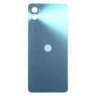 For Motorola Moto E32 India Original Battery Back Cover(Blue) - 2