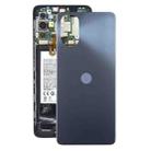 For Motorola Moto E32s Original Battery Back Cover(Grey) - 1