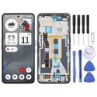 For Nothing Phone 3a A059 AMOLED Original LCD Screen Digitizer Full Assembly with Frame (Black) - 1