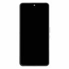 For Nothing Phone 3a A059 AMOLED Original LCD Screen Digitizer Full Assembly with Frame (White) - 2