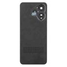 For Boost Celero 5G 2024 Glass Battery Back Cover(Orange) - 3