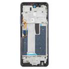 For Boost Mobile Celero 5G 2024 Middle Frame Bezel Plate (Blue) - 2