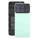 For ZTE Blade A35 Z2453 Plastic Back Cover with Camera Lens Cover(Green) - 1
