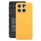 For ZTE Blade A55 Z2450 Plastic Back Cover with Camera Lens Cover(Orange) - 1
