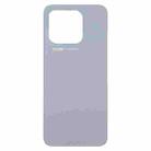 For ZTE Blade V70 / Axon 70 Glass Battery Back Cover with Adhesive(Gray) - 2