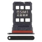 For ZTE nubia Z50S Pro NX713J SIM + SIM Card Tray (Black) - 1