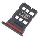 For ZTE nubia Z50S Pro NX713J SIM + SIM Card Tray (Black) - 2