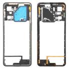 For ZTE nubia Neo 3 Plastic Middle Frame Bezel Plate (Black) - 1