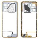 For ZTE nubia Neo 3 Plastic Middle Frame Bezel Plate (Gold) - 1