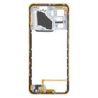 For ZTE nubia Neo 3 Plastic Middle Frame Bezel Plate (Gold) - 3