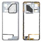 For ZTE nubia Neo 3 Plastic Middle Frame Bezel Plate (Silver) - 1