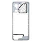For ZTE nubia Neo 3 Plastic Middle Frame Bezel Plate (Silver) - 2