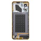 For ZTE nubia Neo 3 Plastic Battery Back Cover with Middle Frame / Camera Lens Cover(Gold) - 3
