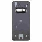 For Nothing Phone 3a A059 Glass Battery Back Cover with Camera Frame(Black) - 2