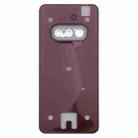 For Nothing Phone 3a A059 Glass Battery Back Cover with Camera Frame(Black) - 3