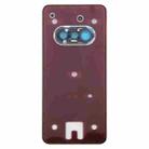 For Nothing Phone 3a A059 Glass Battery Back Cover with Camera Frame(White) - 3