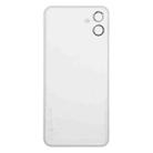 For Nothing Phone 1 A063 Glass Battery Back Cover(Transparent white) - 3