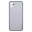 For Nothing Phone 1 A063 Glass Battery Back Cover(Transparent black) - 2