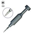 MECHANIC Mortar Mini iShell Five Star 0.8mm Phone Repair Precision Screwdriver - 1