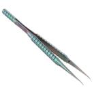 2UUL Ti02  Titanium Alloy Curved Tweezers - 1