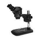 0.7X-50X Stereo Microscope Binocular Microscope With Light(Black) - 1
