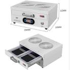 TBK 605 100W Mini UV Curing Lamp Box 48 LEDs Curved Surface Screen UV Curing Box, US Plug - 2