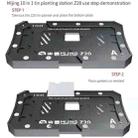 MiJing Z20 10 in 1 BGA Reballing Stencil Platform Fixture For iPhone X~12 Pro Max - 10