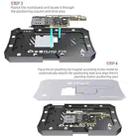 MiJing Z20 10 in 1 BGA Reballing Stencil Platform Fixture For iPhone X~12 Pro Max - 11