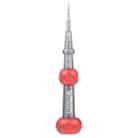 Mechanic East Tag Precision Strong Magnetic Screwdriver,Five Stars 0.8(Red) - 1