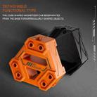JAKEMY JM-Z21 Cube Shaped Screwdriver Magnetizer/Demagnetizer (Orange) - 2