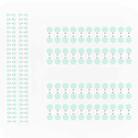 2UUL 1000pcs/set Phone Camera Protective Sticker For After Market Phone Repair - 1