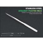 BAKU BA-i6-SS-sa Stainless Steel Straight Tweezers - 2