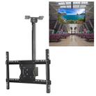32-65 inch Universal Height & Angle Adjustable LCD TV Wall-mounted Ceiling Dual-use Bracket, Retractable Length: 1m - 1