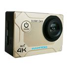 HAMTOD S9 UHD 4K WiFi  Sport Camera with Waterproof Case, Generalplus 4247, 2.0 inch LCD Screen, 170 Degree Wide Angle Lens (Gold) - 2