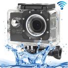 H16 1080P Portable WiFi Waterproof Sport Camera, 2.0 inch Screen,  Generalplus 4248, 170 A+ Degrees Wide Angle Lens, Support TF Card(Black) - 1